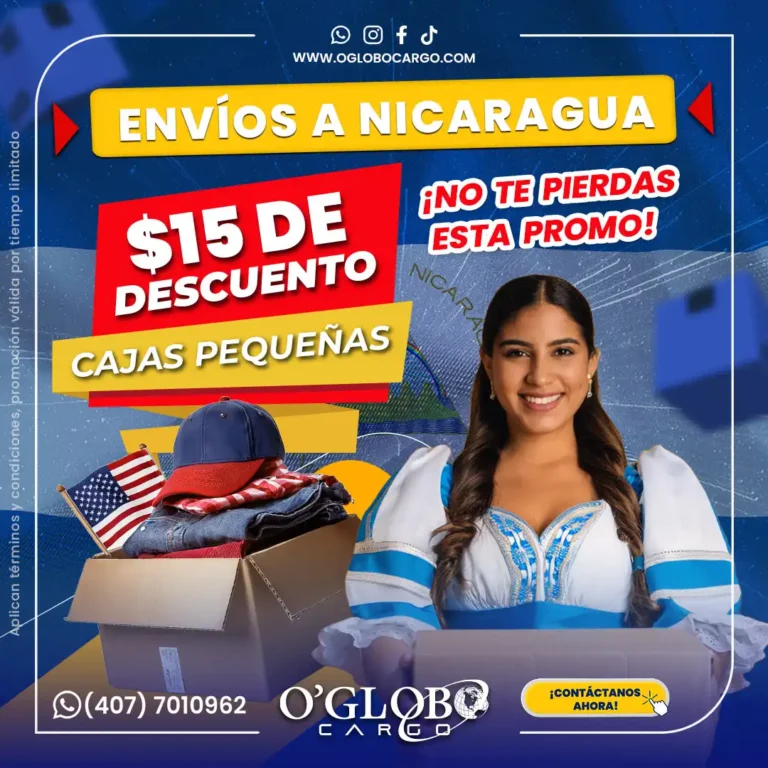 envios de paquetes a nicaragua