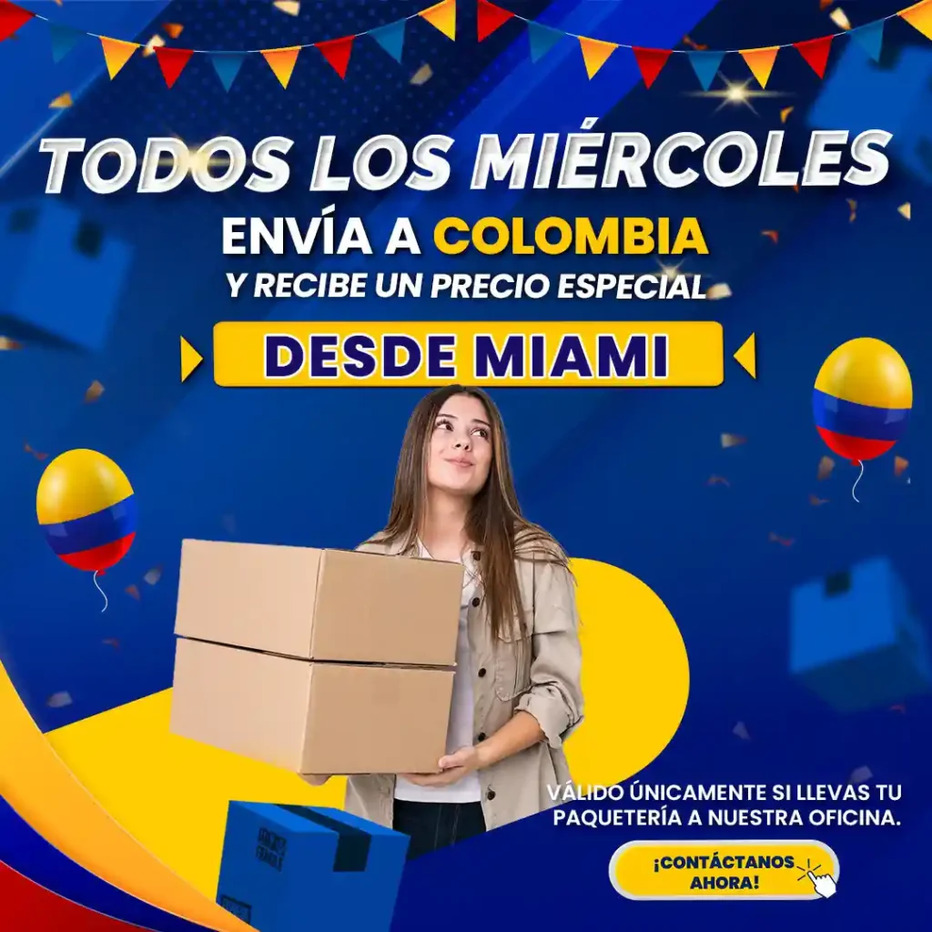 envios a Colombia